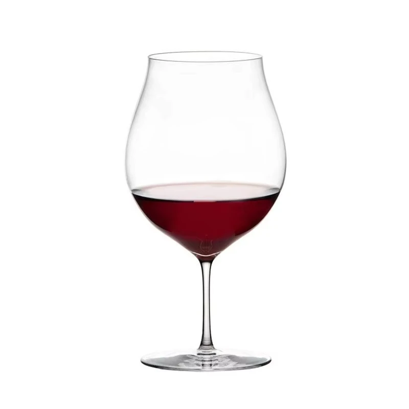 430ML Japanese Kimura Tulip Goblet Ultrathin Crystal Wine Glass Handmade Ultra Thin Aperitif Sparkling Wine Glass Soda Drink Cup