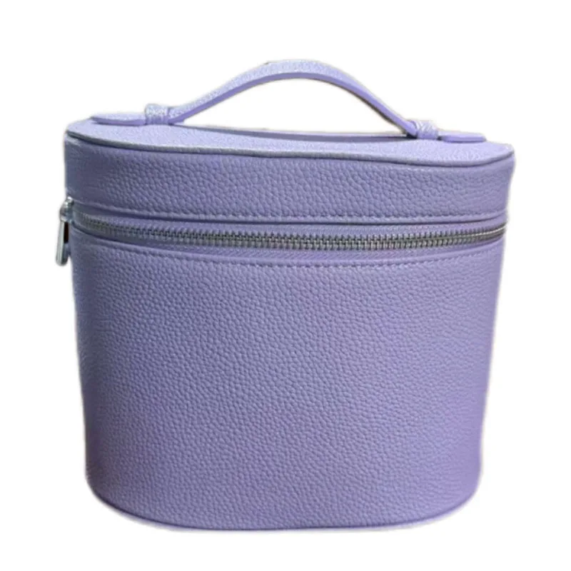 New Women's PU Leather Cosmetic Bag For Women Portable Storage Bag Large Capacity Luxury Makeup Bag Organizer Bag For Travel