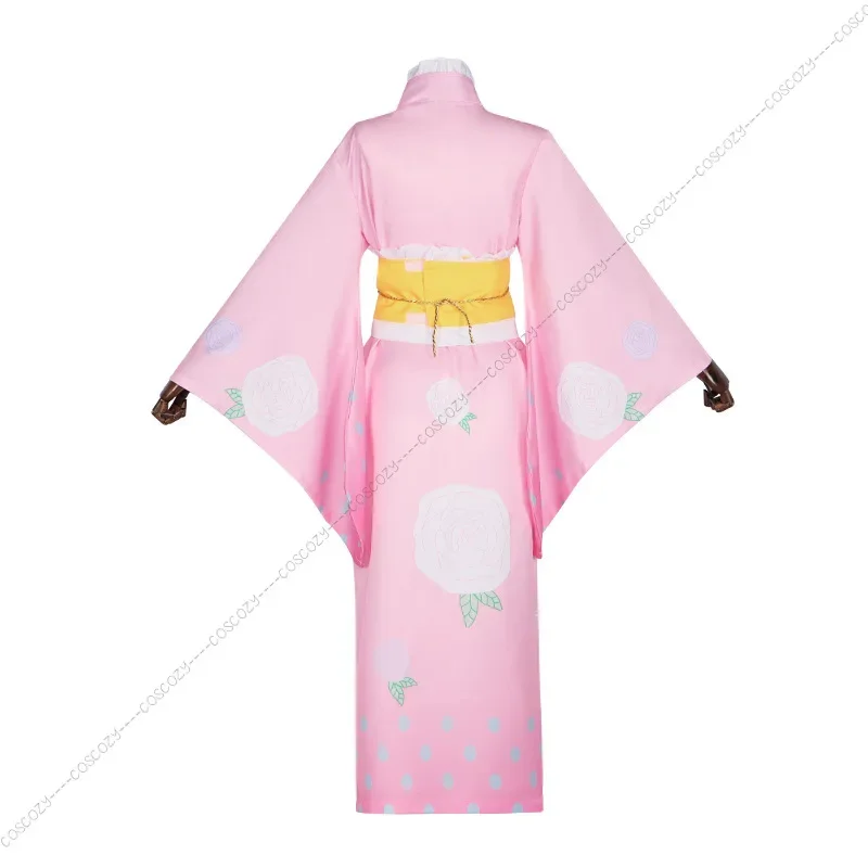 Ai hoshino cosplay anime shi kein cosplay kostüm rosa druck kimono anzug für mädchen frau cosplay tägliche konferenz kleider