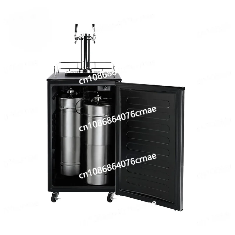 170L Single/dual Draft Beer Dispenser Mini Fridge  Beer Equipment Beer Cooler Machine