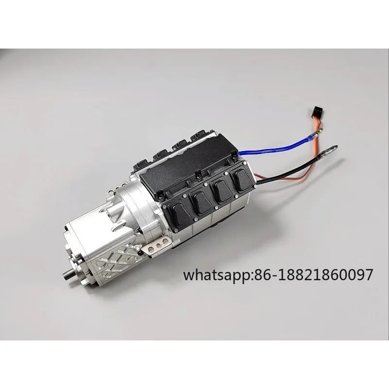 

Model 1/14 tractor truck dump truck gearbox, brushed motor second gear gearbox, tractor truck modification