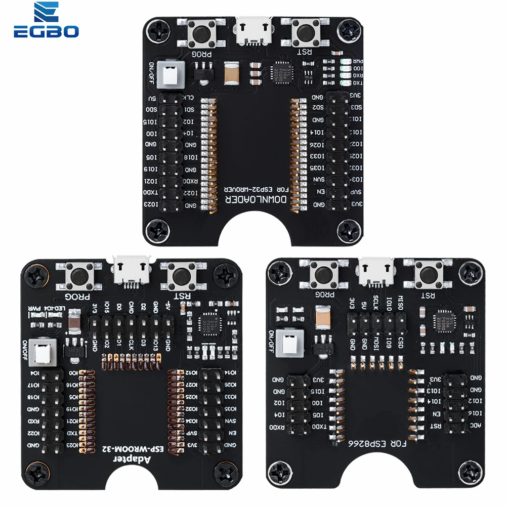 ESP8266 ESP32 ESP-WROOM-32 مجلس التنمية اختبار حرق تركيبات أداة تنزيل ل ESP-12F ESP-07S ESP-12S ESP-32