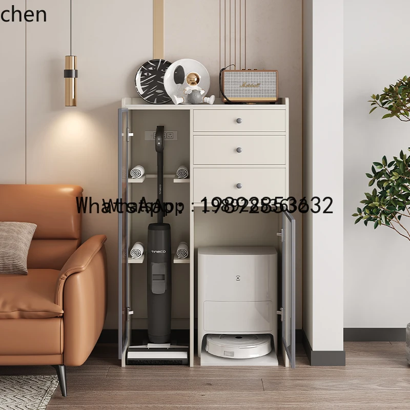 storage high cabinet Tianke washing machine storage small apartment special sweeper dining cabinet