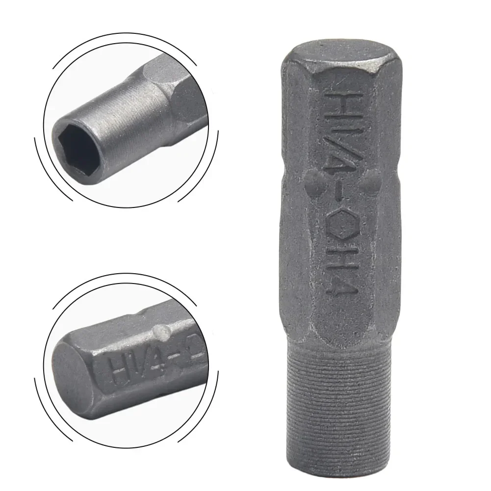 3PCS Precision Bit Holder Electric Screwdriver Hex 1/4 Inch Hex ShankTo 4mm Socket Driver Bit Adapter