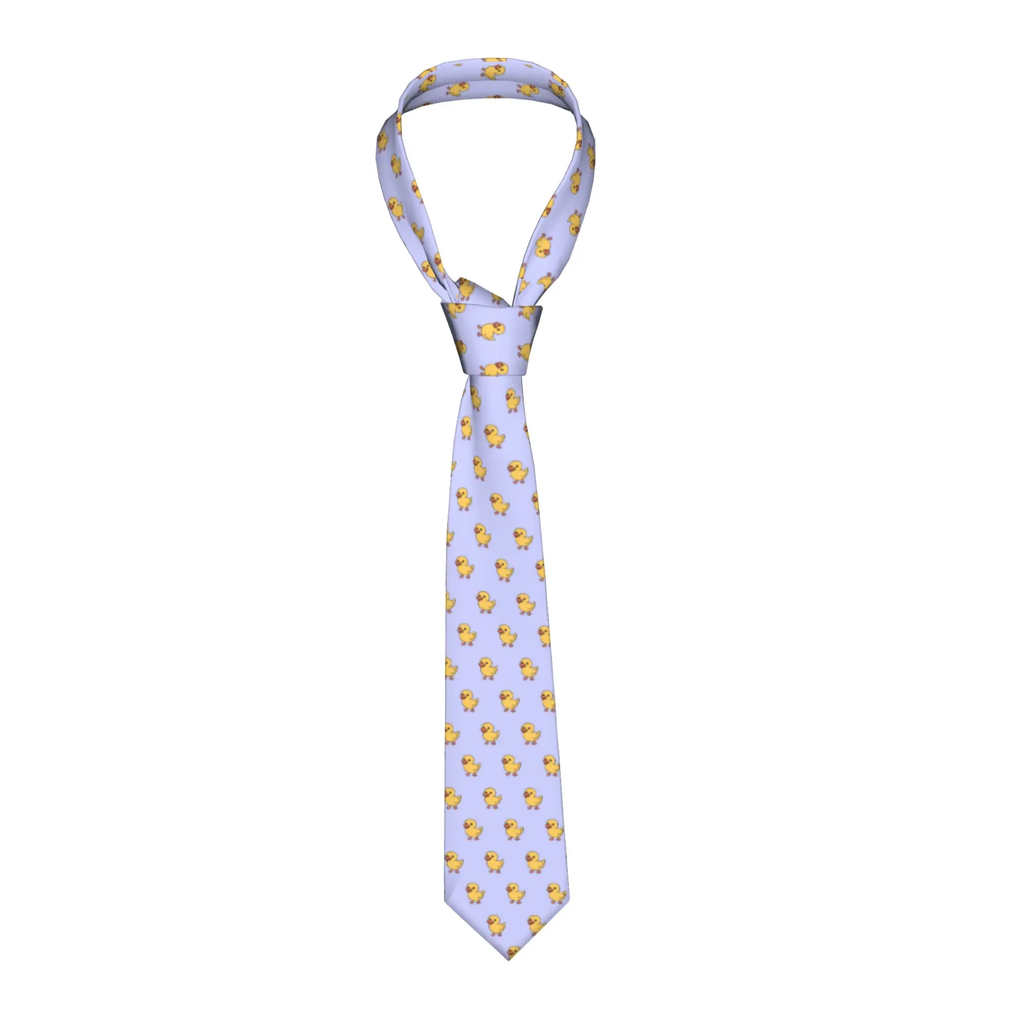 

Мужские галстуки с желтыми утятами на заказ: элегантный дизайн, модный аниме-стиль, шелковый галстук для свадьбы