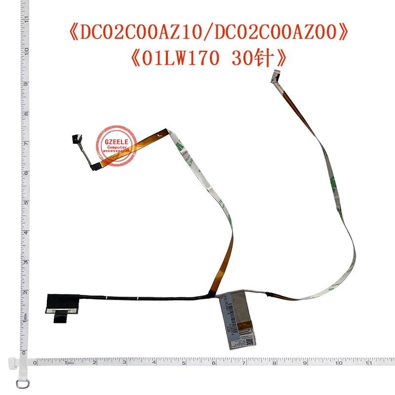 

Laptop LCD LED Cable For Lenovo Thinkpad E480 E485 E490 R480 R490 DC02C00AZ00 DC02C00AZ10 DC02C00AZ20 01LW170