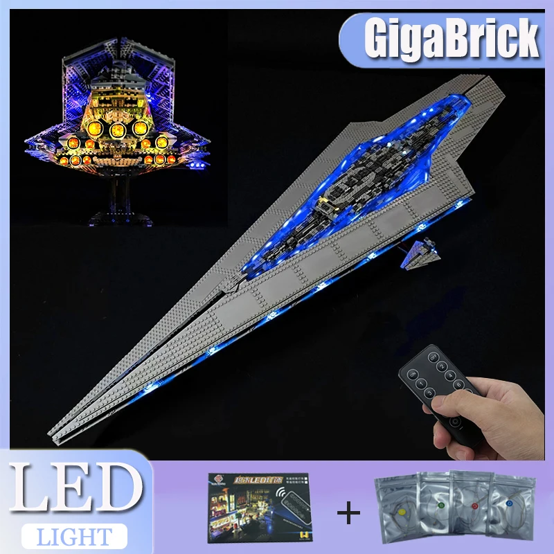 

Набор светодиодного освещения роскошного качества для Lego 10221 (только светодиодный светильник, модель без блоков), идеально подходит и блестящее сияние