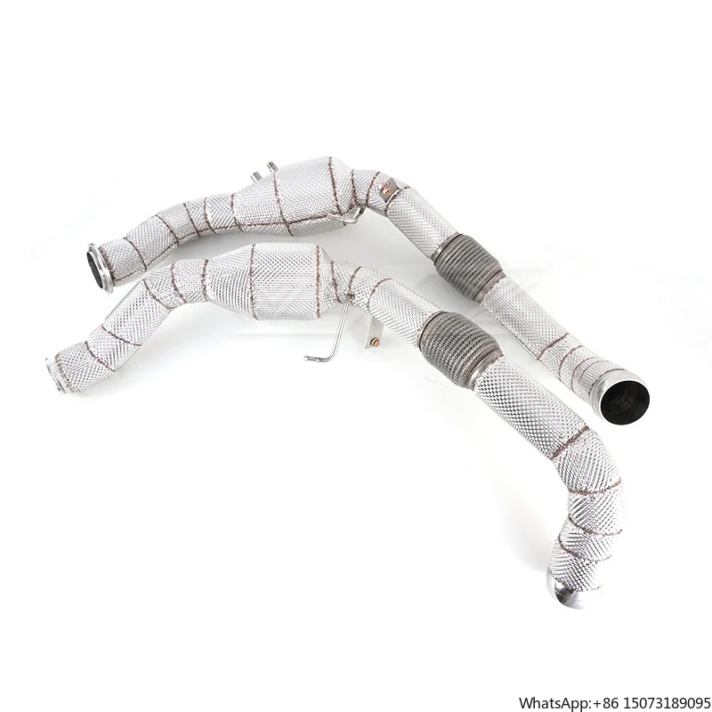 

115.OEM/ODM Performance Upgrade High-Flow Cat Stainless Steel Front Pipe Exhaust for 971/976