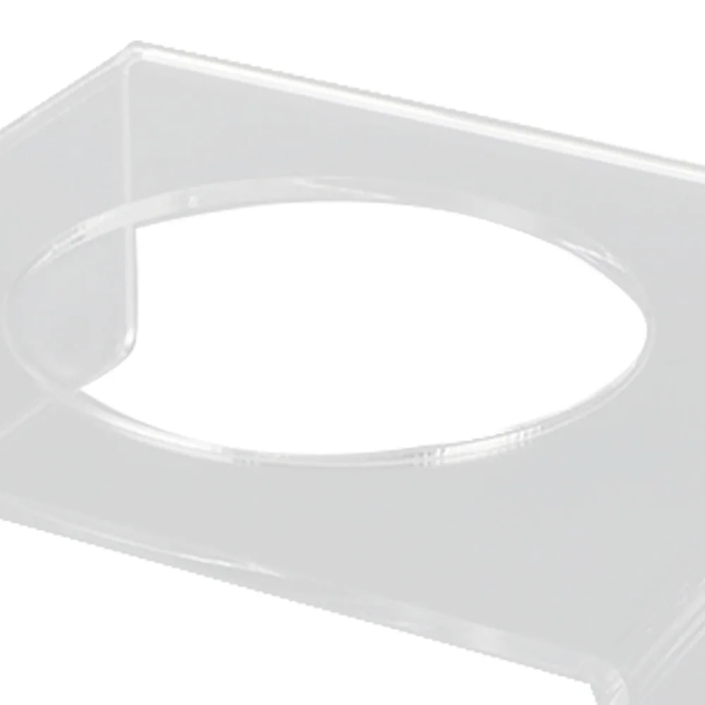 

2Pcs Space-saving Acrylic Ball Display Stand Transparent Sturdy Ball Support Ball Holder Collection Show