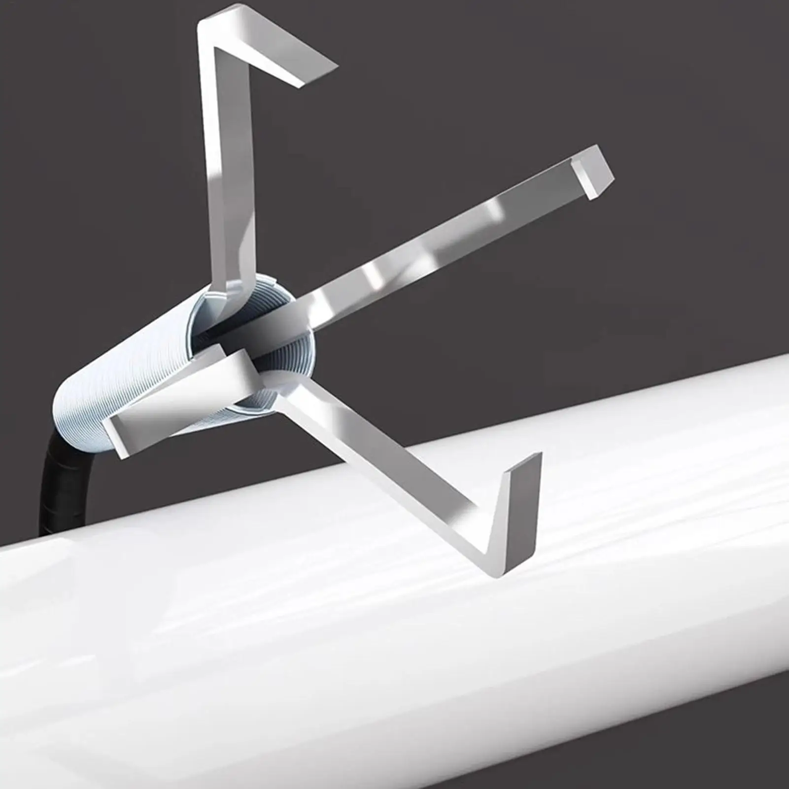 4-مخلب استنزاف الأفعى الثقيلة دوامة الأنابيب Unclogger أداة مرنة للشعر والشحوم، بالوعة دش المرحاض حوض الاستحمام وخط الصرف الصحي