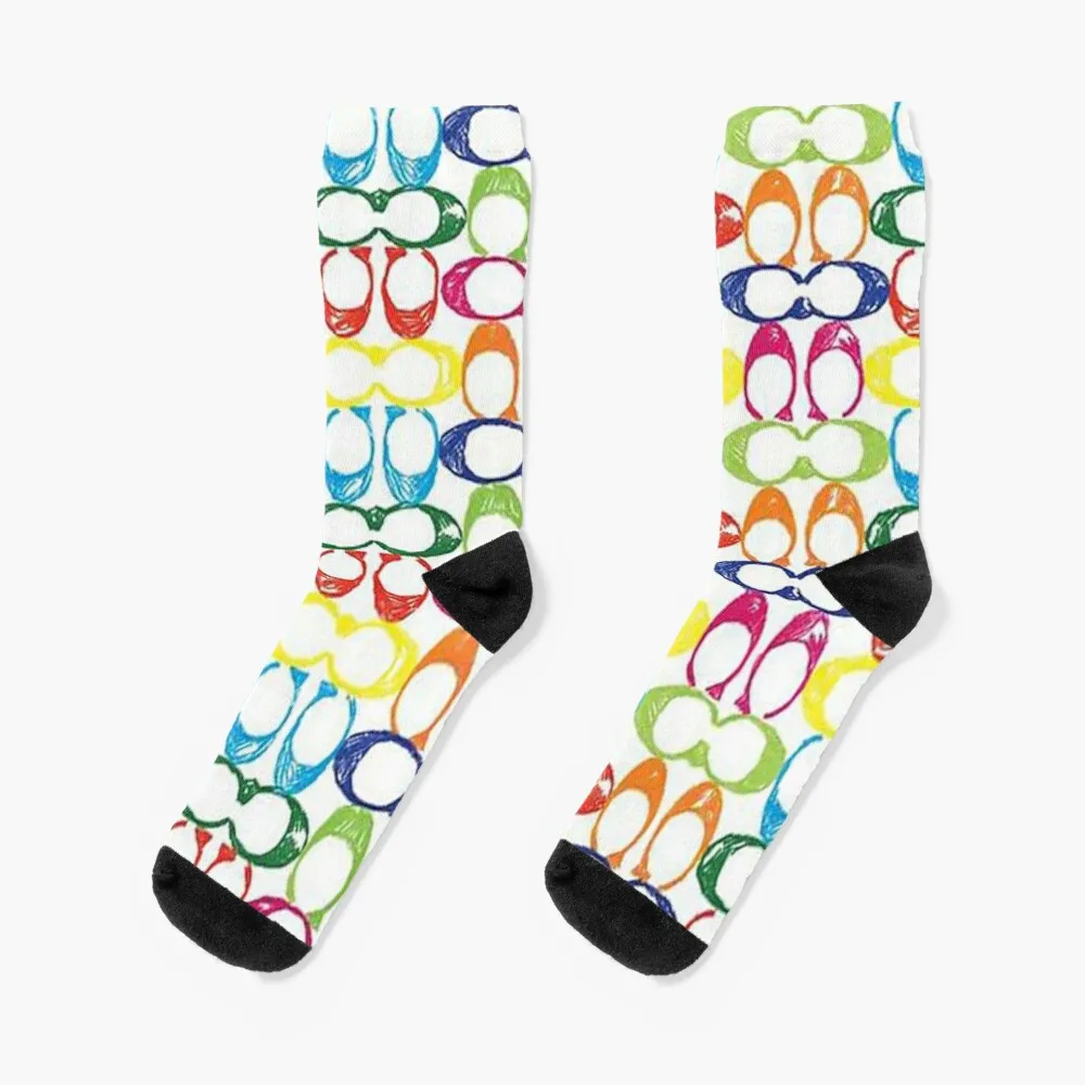 Sehr bunte Socken Lustige Socken Für Männer Mann Socken