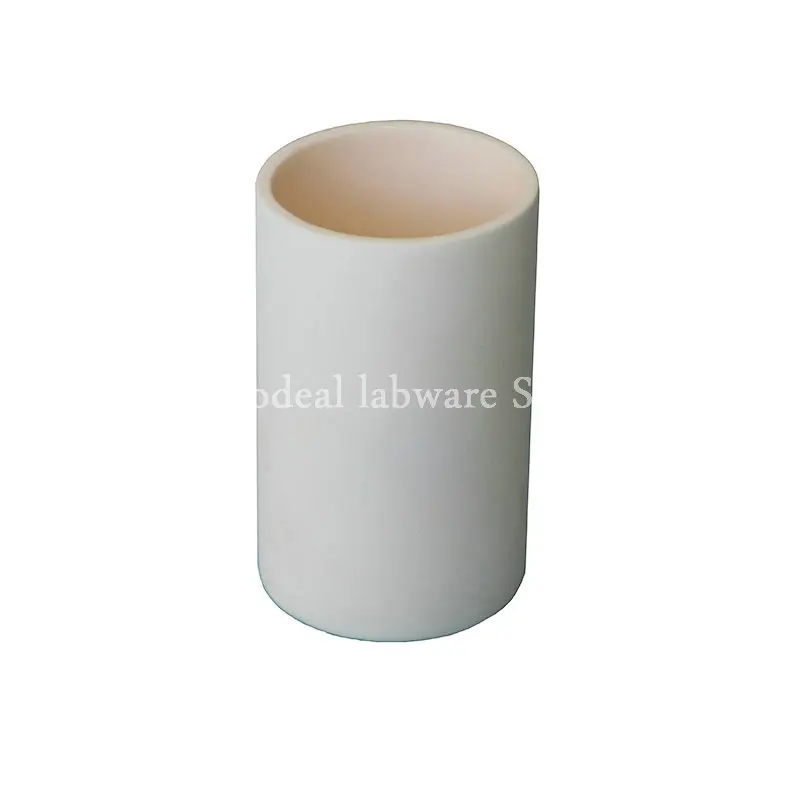 1pc 5ml to 1000m Lab Corundum cylindrical Crucible  99% Alumina Crucible High temperature resistance Volatile ash crucible