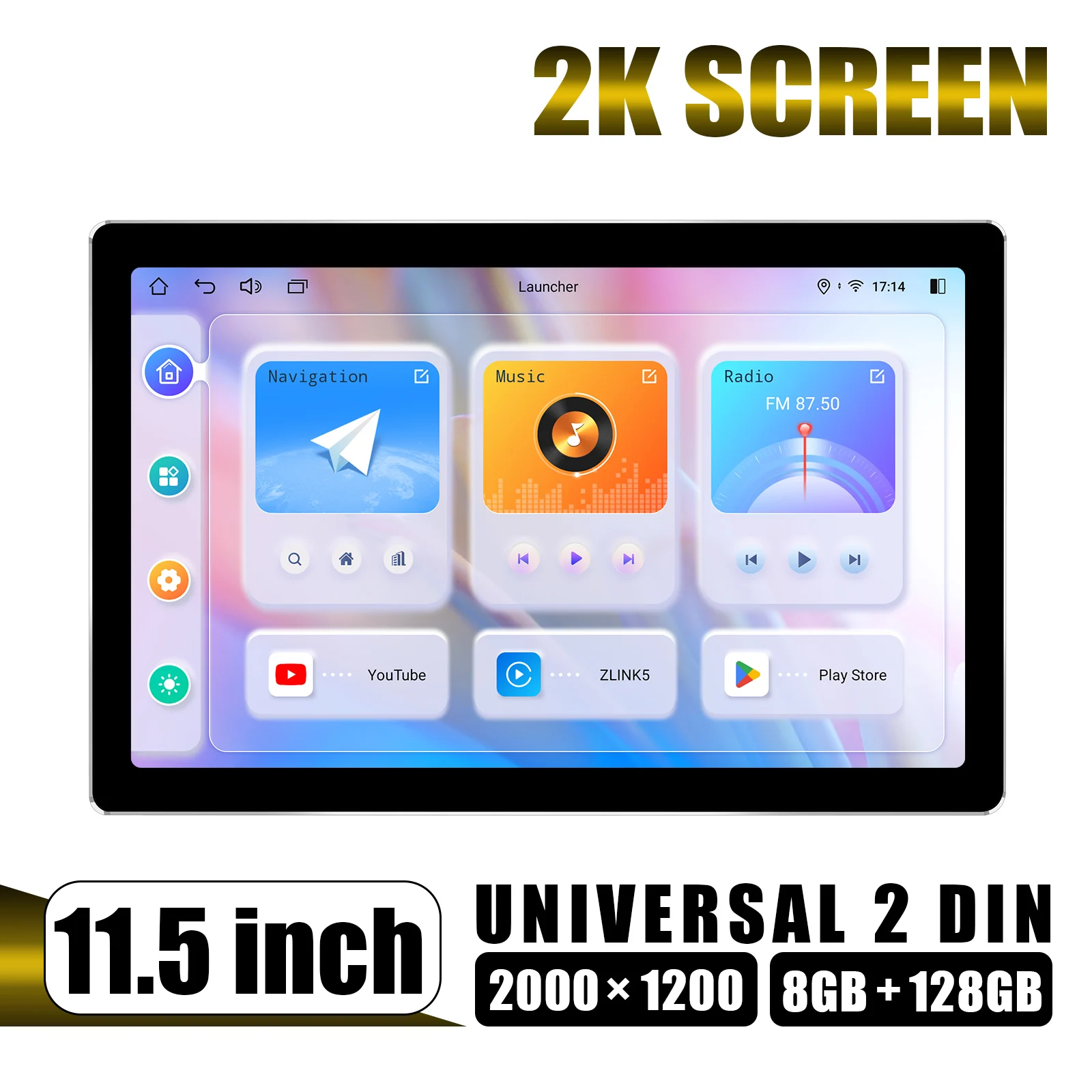 JOYING Qled 2000*12000 2k Screen 11.5\