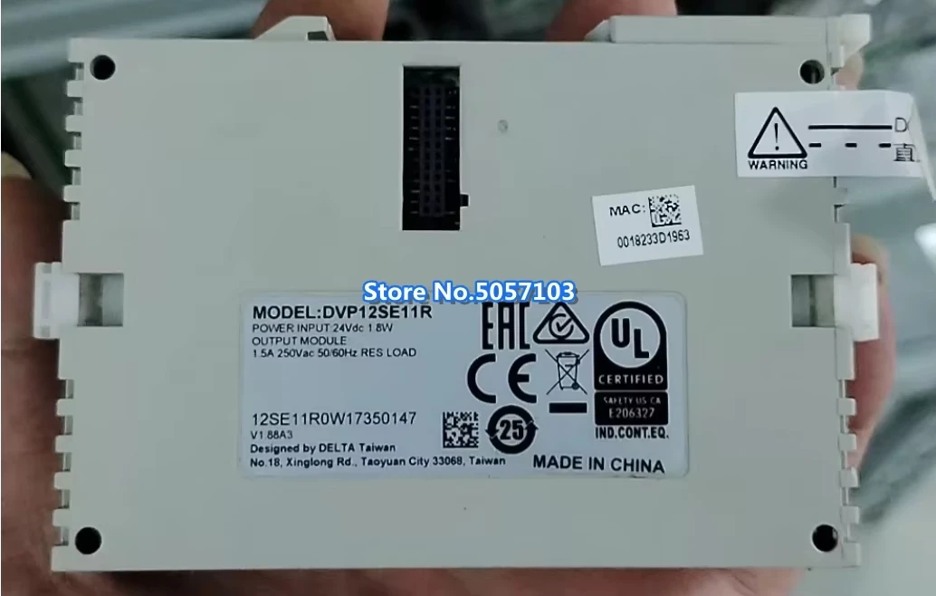DVP12SE11R DVP12SE11T DVP26SE11R DVP26SE11T PLC 90% New Tested