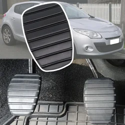 Rubber Brake Clutch Foot Pedal Pad Part Covers For Renault Megane 2 Scala 2002 - 2008 2009 2010 2011 2012 2013 2014 2015 2016