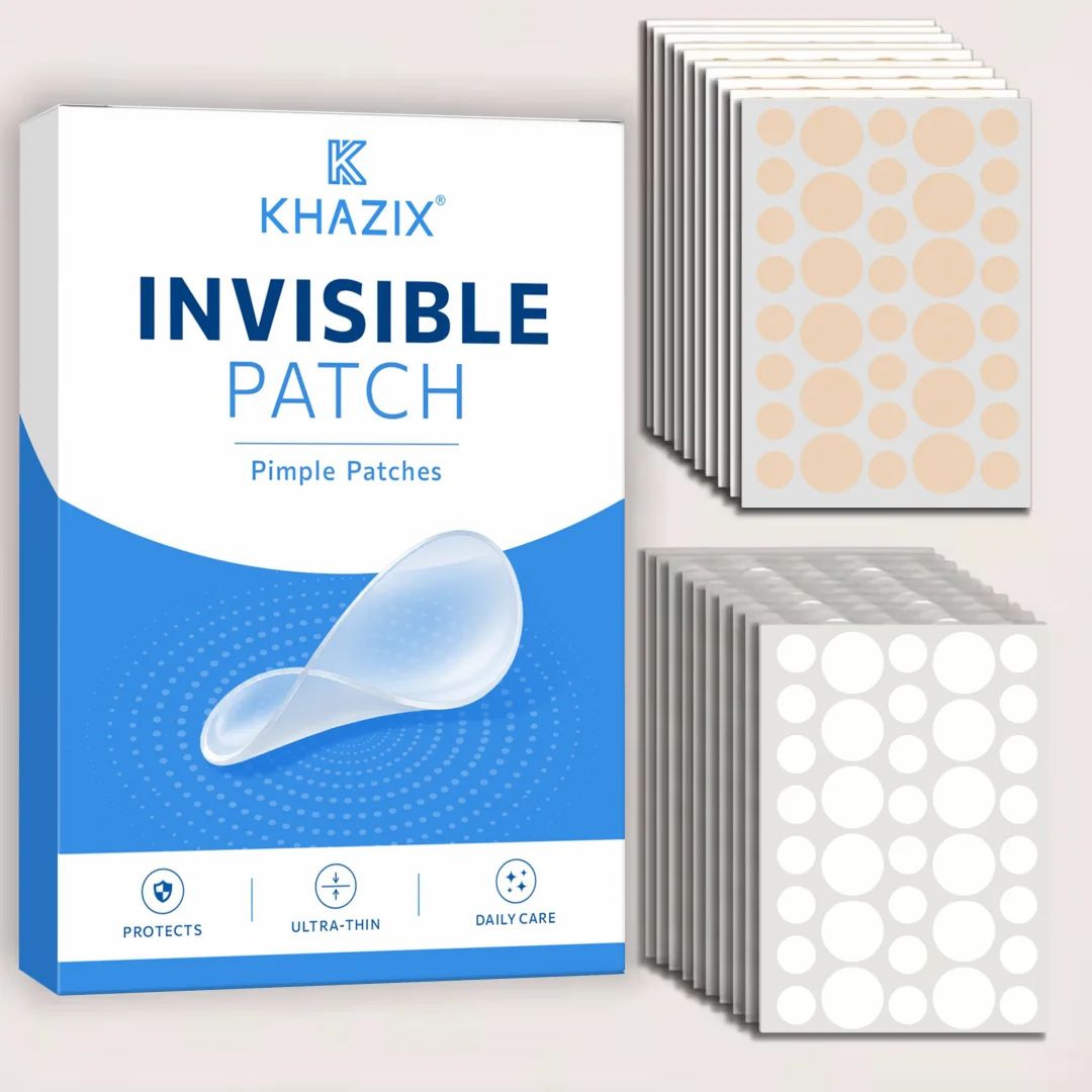 360+360pcsHydrocolloid Acne Pimple Patch, Hydrocolloid Spot Stickers, Covering Zits and Defect, Nighttime Spot Stickers for Face