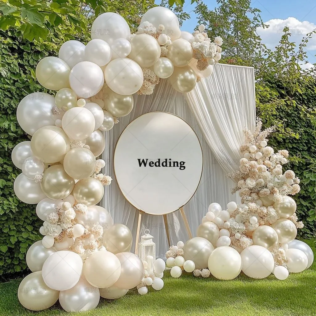 

New Birthday Balloon Set Outdoor Lawn Wedding Wreath Arch Decoration Balloon Confession Balloon Package