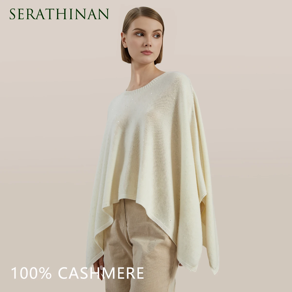 

BC795 High quality luxury brand women's clothing 100% pure cashmere long shawl