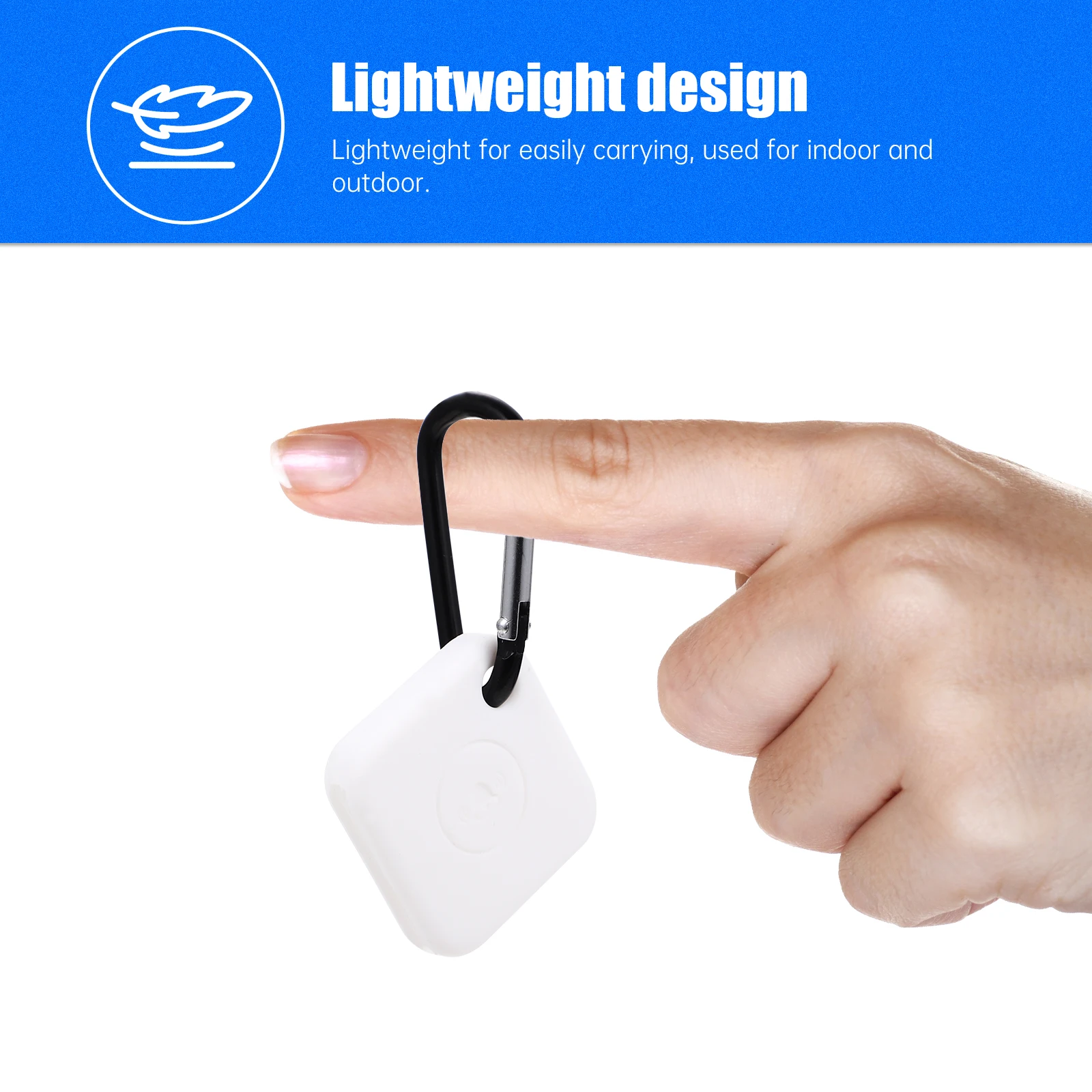 

Silicone Protective Case for Tile Mate Tracker Red Portable Anti Scratch Cover Smart Tracer Travel Accessory Tracker
