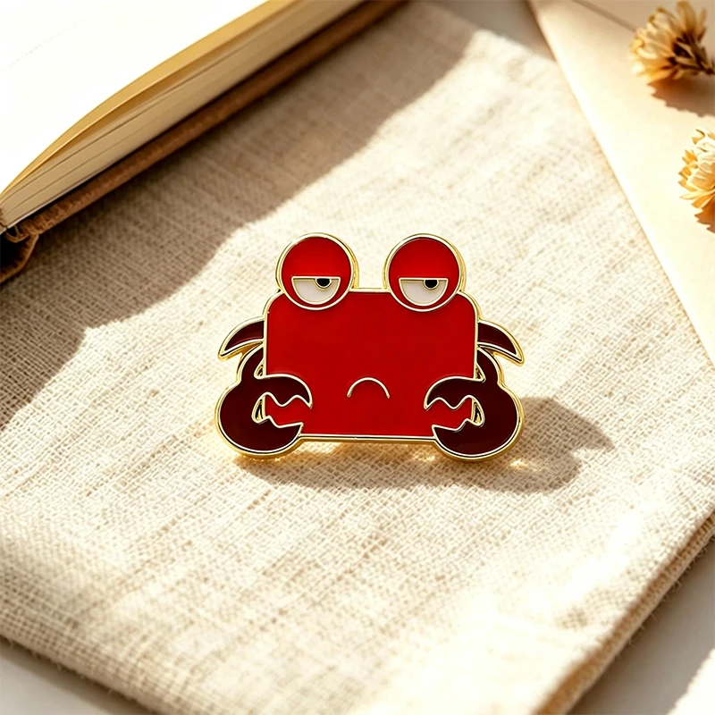 Cute Square Animal Pins 9-style Cartoon Zodiac Sign Metal New Year Brooch Pin On Bags Clothes Lapel Badge Gifts