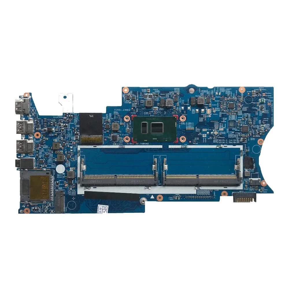 Imagem -05 - Placa-mãe para Laptop hp 168721 I77500u Cpu X360 14-ba 924093601 924093001 Ddr4 100 Testado Funcionando