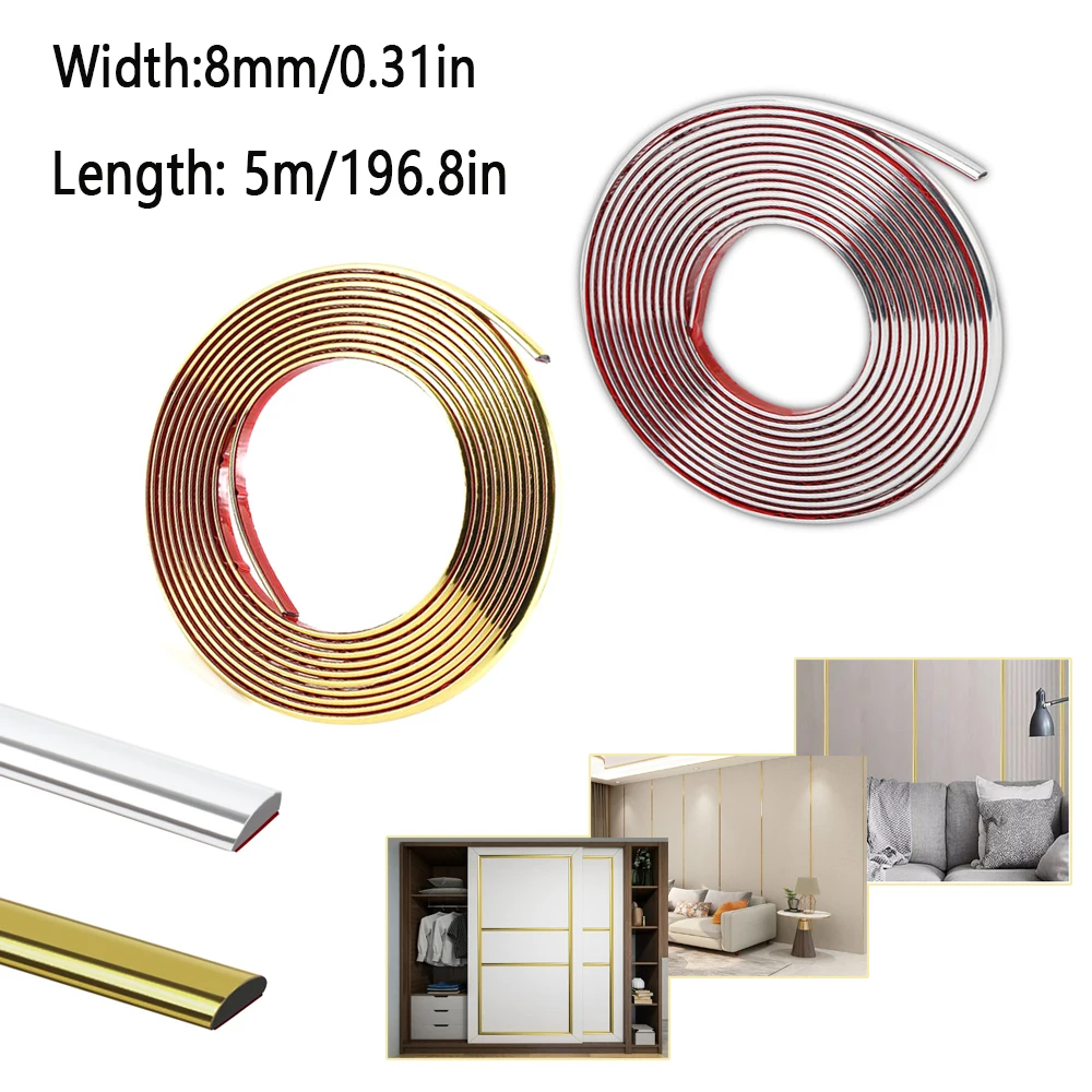 2/1 Rolle Selbstklebende D-för – Baseboard Molding Trim Bewertung und Preis