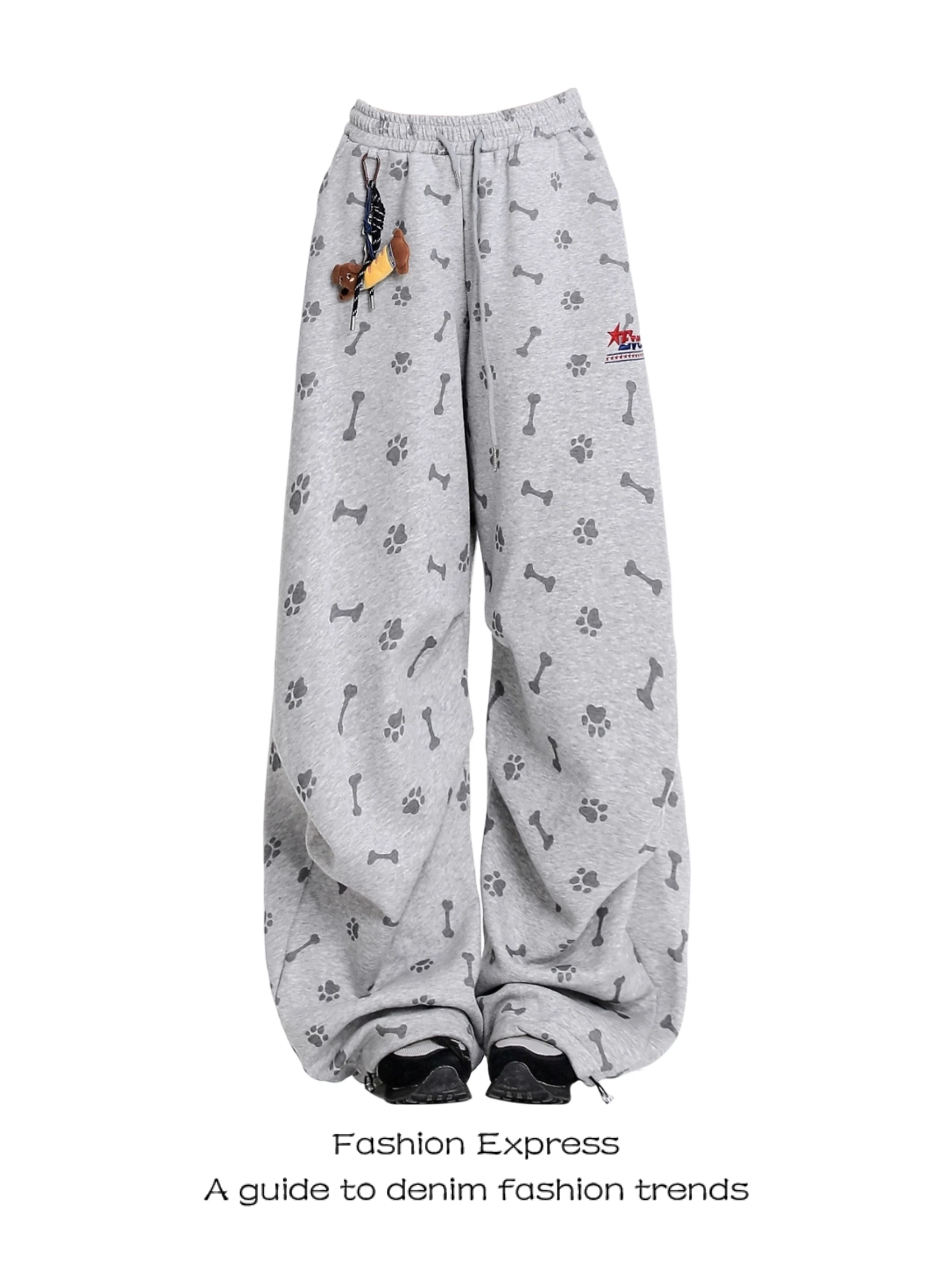 Loose Wide Leg Stra…