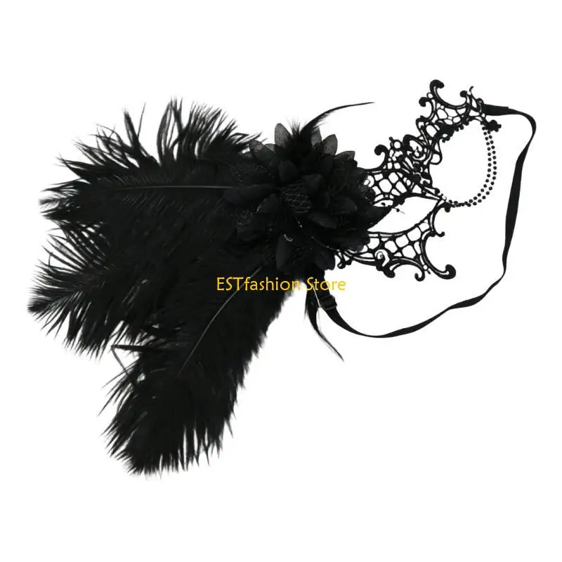 

Y5GC Стразы Половина Маска для лица Маскарадная маска, украшения Марди Гра Венецианские маски Женский костюм Марди Гра на