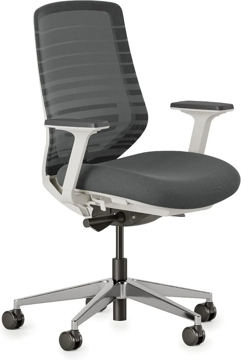 

Chair - Versatile Desk Chair with Adjustable Lumbar Support, Breathable Mesh Backrest, and Smooth Wheels - Experience Optimal