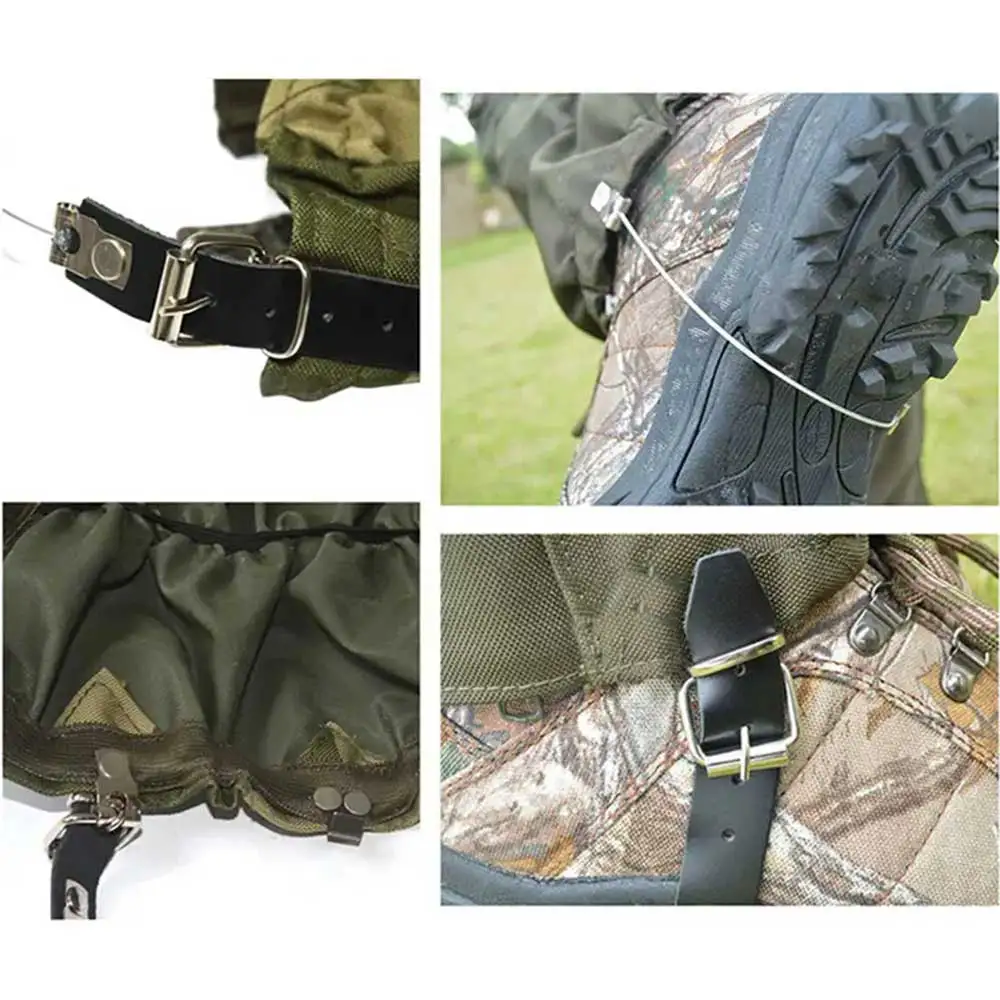 Outdoor Waterproof Leg Gaiters Jungle Anti-snake Thorns-proof Leggings Leg Protector Covers