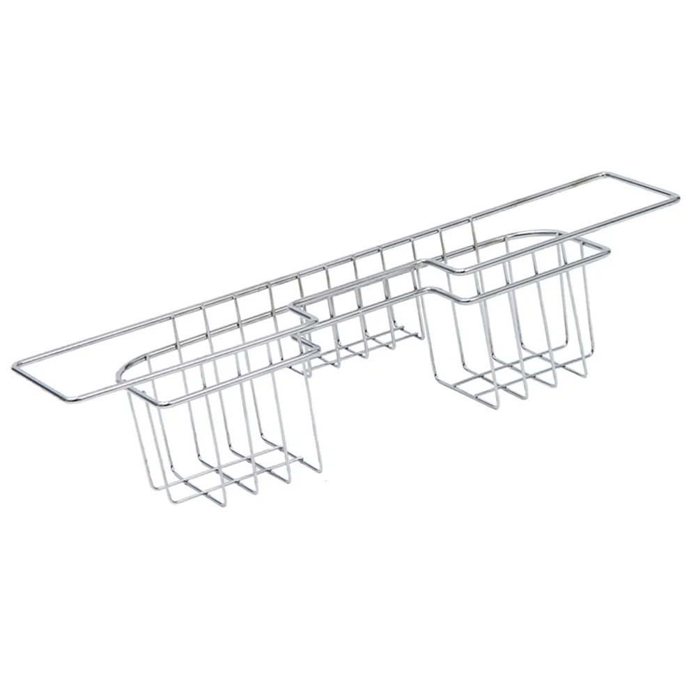 

Stainless Steel Sink Kitchen Storage Baskets Drain Rack Sponge Gloves Food Grade Rustproof Corrosion Resistance Space