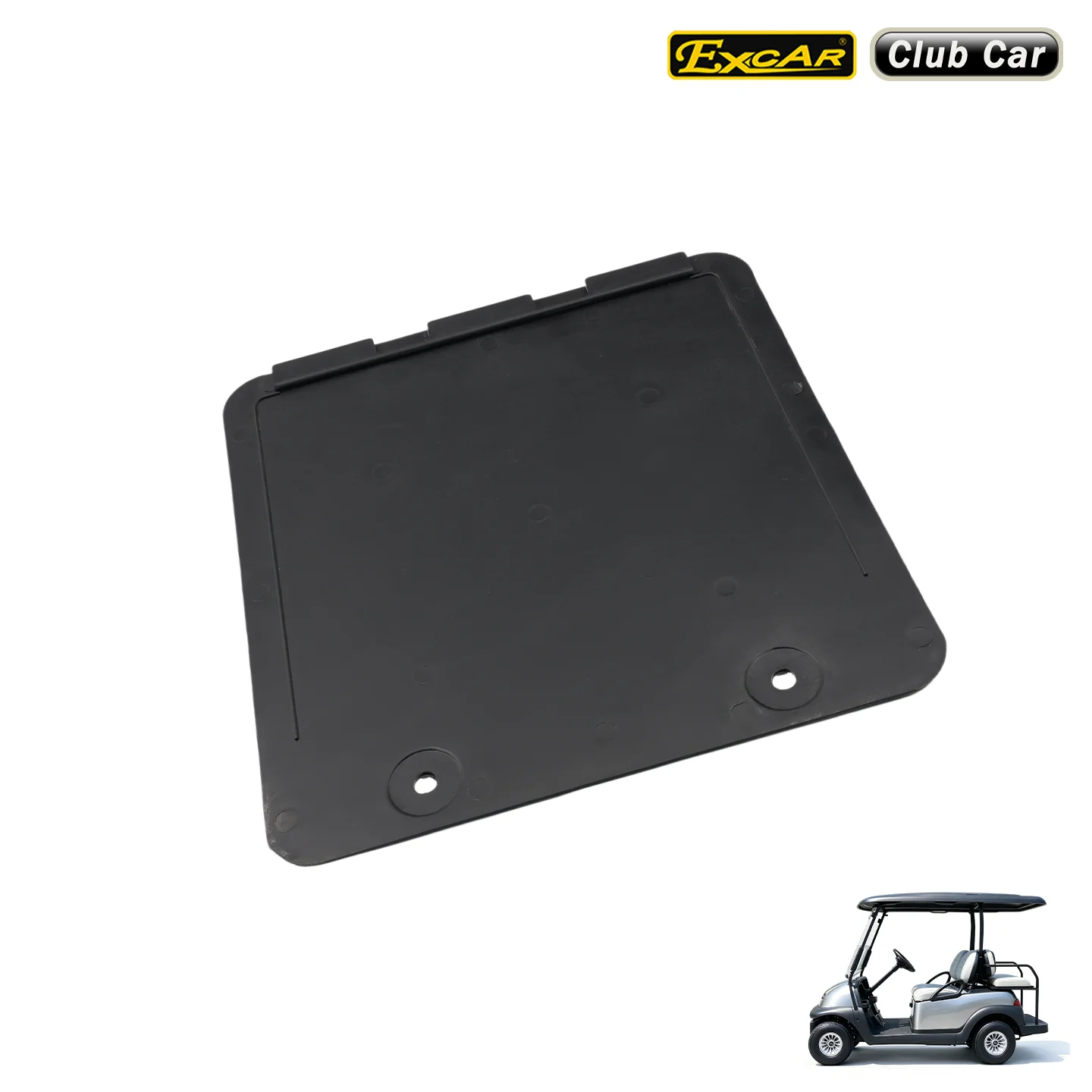 Clubcar precedent 2004-Up Rear Access Panel Black Rubber Cover Replacement OEM 102501402