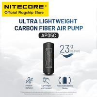 NITECORE AP05C Carbon Fiber Air Pump 23g 2.7 kPa Inflation Deflation for Air Bed Pillows Swimming Ring Camping Flame Booster