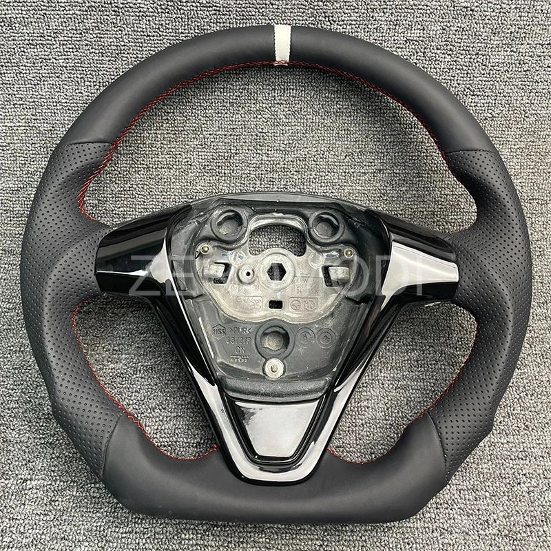 

Кожаный руль по индивидуальному заказу для спортивного колеса Ford Fiesta ST MK7 MK7.5 MK8