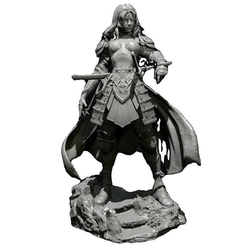 38mm 50mm 75mm Resin model kits figure beauty colorless and self-assembled 3D Printing TD-6554/3D