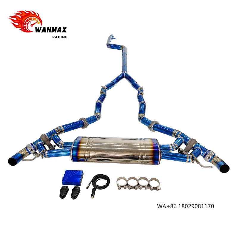 

Titanium Alloy Catback Muffler Exhaust System for 2019-2022 X5 G05 B58 3.0T Exhaust
