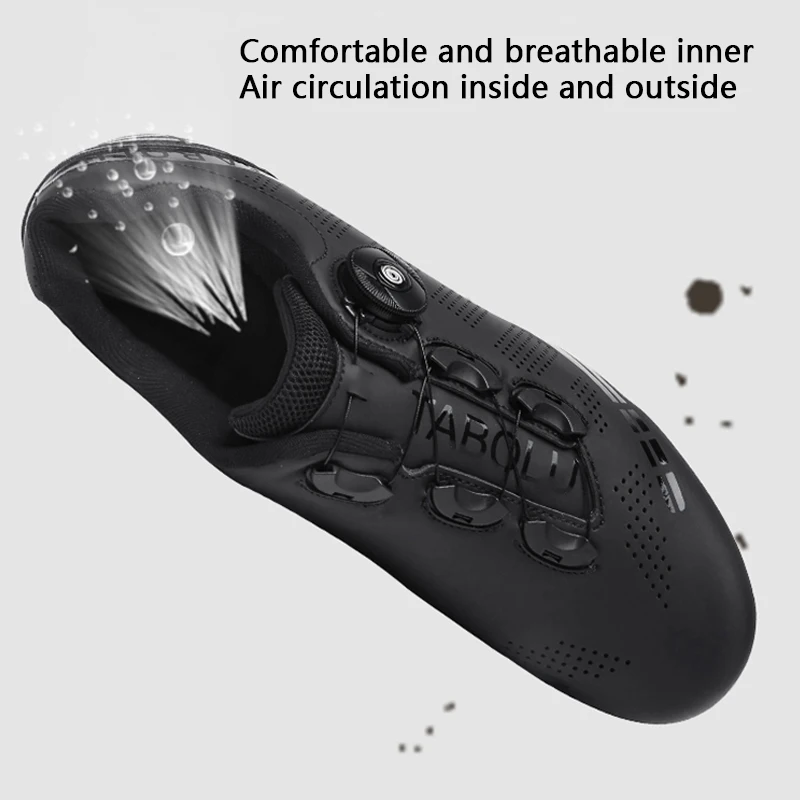 أحذية ركوب الدراجات للرجال سباق الطرق SPD المرابط أحذية رياضية لركوب الدراجات الجبلية MTB أحذية نسائية بدون قفل للتدريب على ركوب الدراجات Sho #4