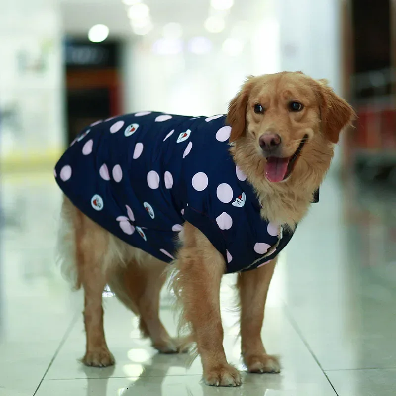 

Large Dog Clothing Winter Big Dog Coat Jacket Border Collie Samoyed Husky Doberman Golden Retriever Clothes Pet Outfit Dropship