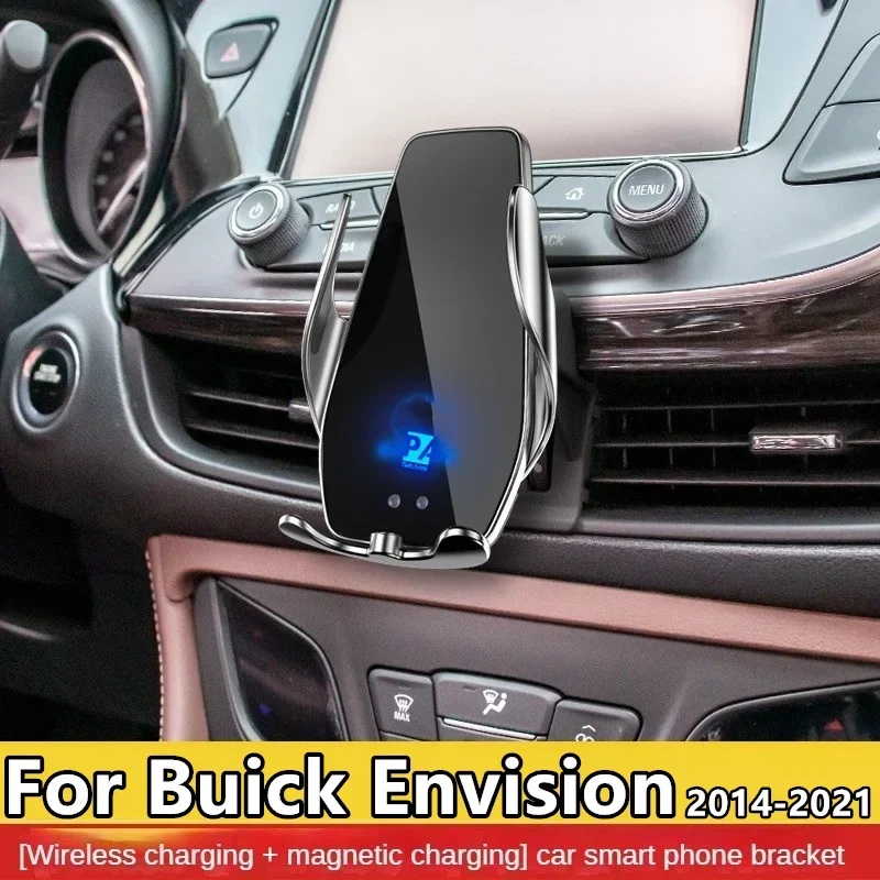 

2014-2021 For Buick Envision Mobile Phone Holder Wireless Charger Car Mount Navigation Bracket GPS Support