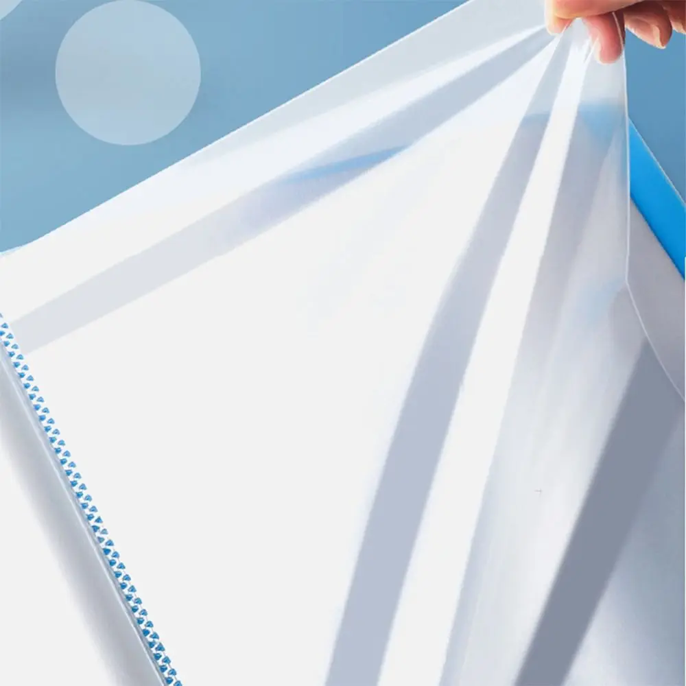 Cartoon 20/30/60/100 Pages Storage Booklet Waterproof Multifunctional File Bag Large Capacity Archives Bag School Office