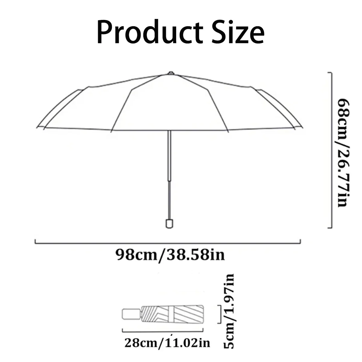 Mini Folding Automatic Umbrella Anti UV Rain Sun Umbrella Fashion Portable Windproof Light Women Men Children Parasol Umbrella