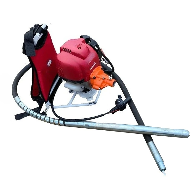 Backpack concrete vibrating rod construction site cement mortar vibrator various sizes