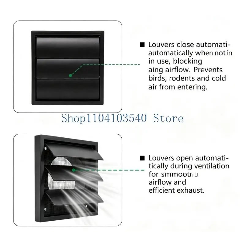 02DC Through-Wall Exhaust Package with Wall Plates, Mounting Hardware, Clamps, and Sealing Accessories for Dryer Ducts
