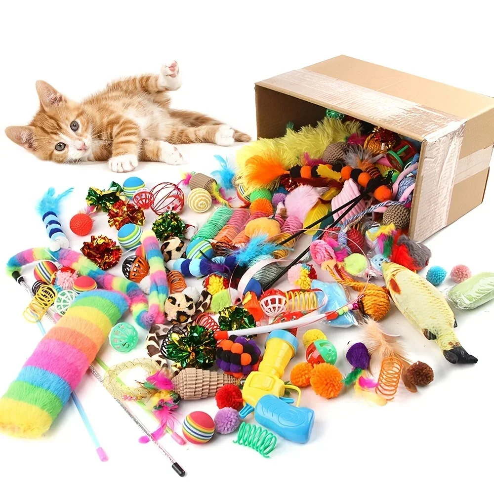 Cat Toy Mixed Pack 10