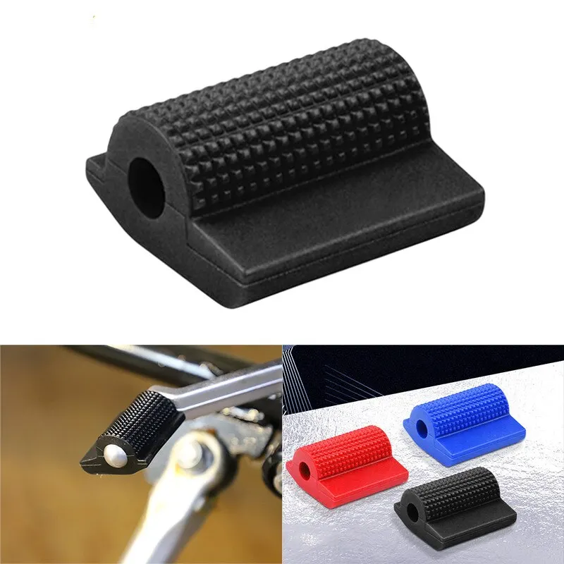 2PCS Universal Motorcycle Shift Gear Lever Pedal Rubber Cover Protector Foot Peg Toe Gel For Honda Yamaha Kawasaki Accessory