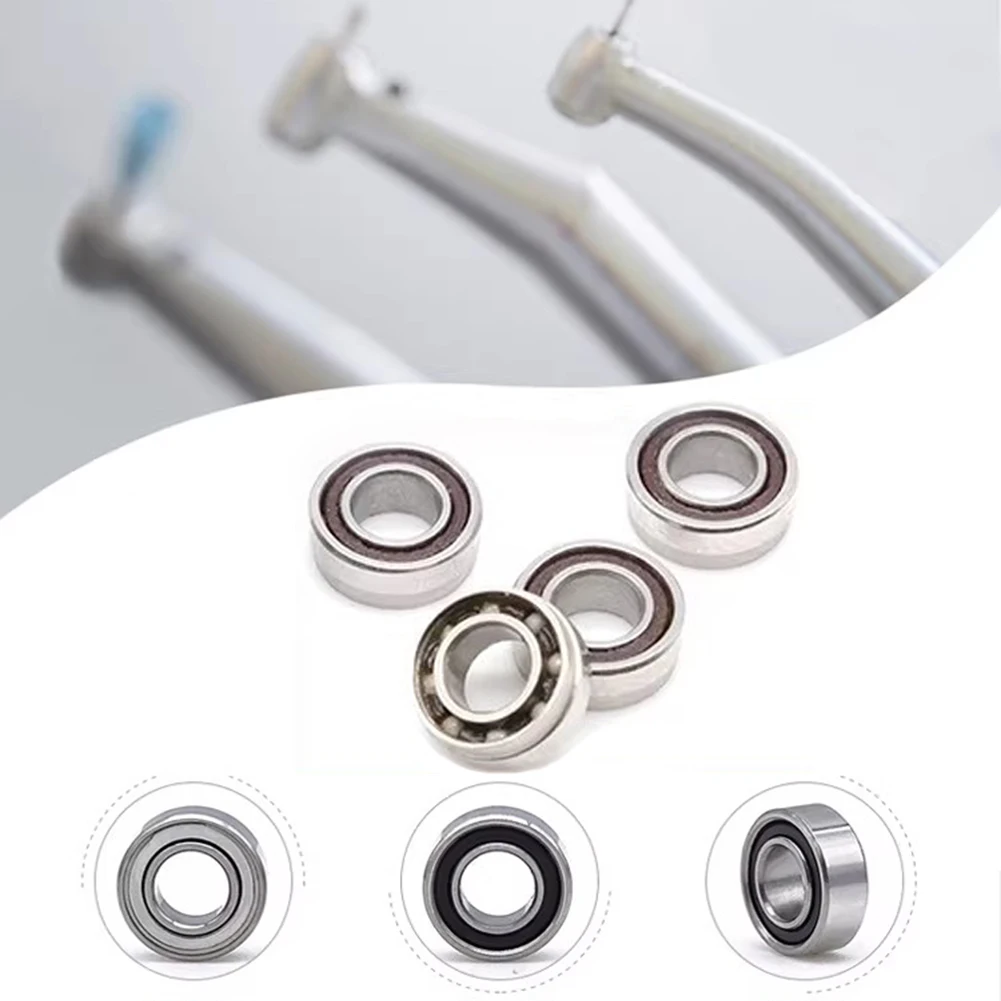 

20Pcs Dental Handpiece Bearing SR144TLZN High-speed Air Turbine Drill Torque Motor Device Accessories Pana-Max 3.175*6.35*2.38mm