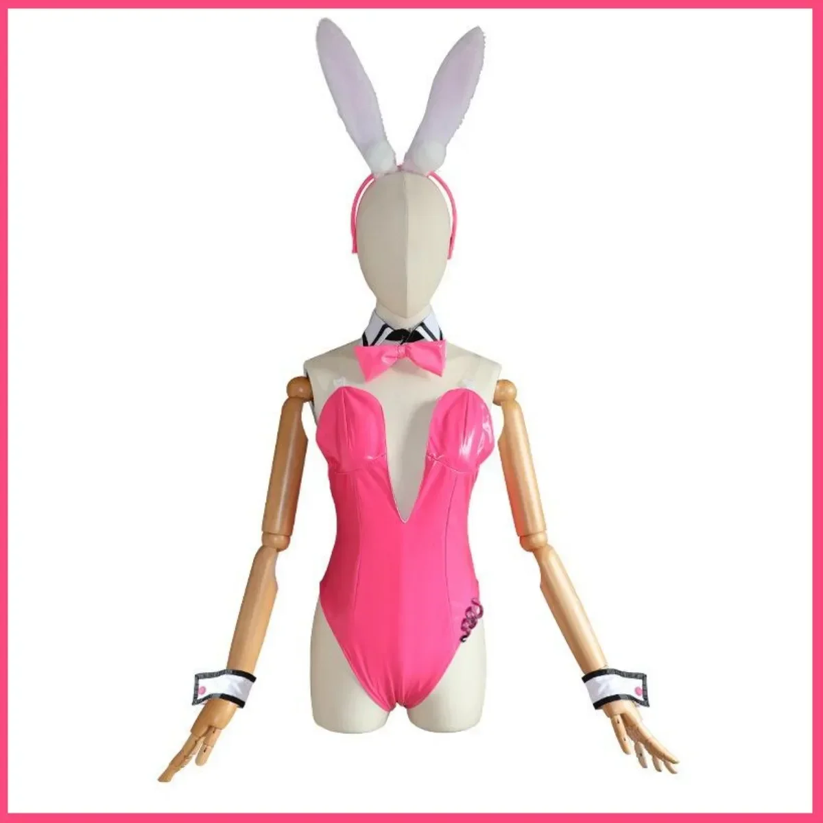 Anime Game NIKKE:The Goddess of Victory Viper Cosplay Costume parrucca Bunny Girl Pink tute donna Sexy Lovely Carnival Suit