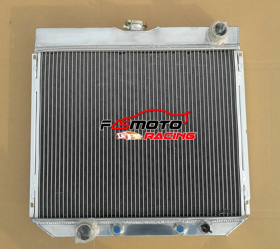 3 Row ALUMINUM RADIATOR For Ford Mercury Comet Cougar Maverick Mustang 1969-1973 1970 1971 1972 AT