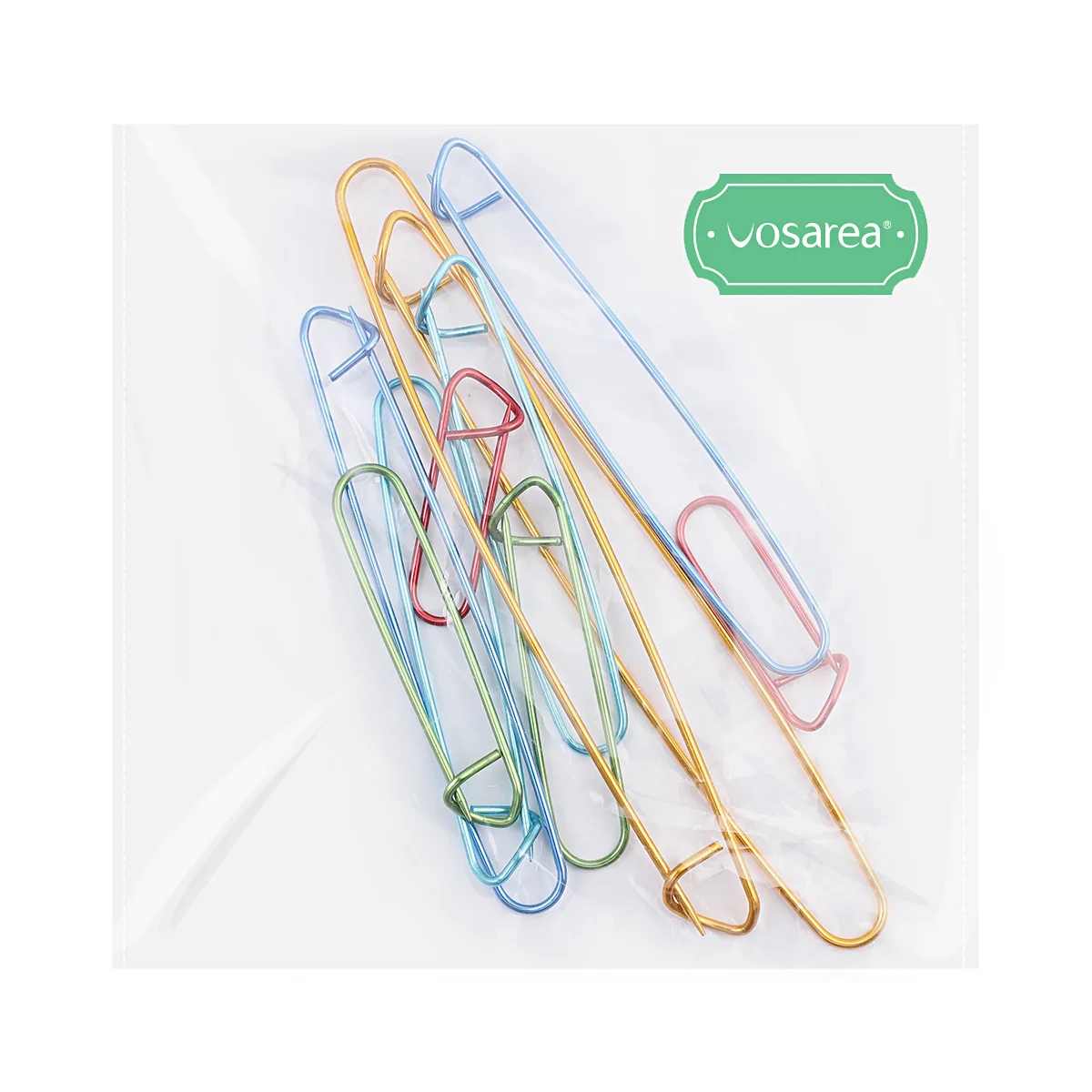 

10Pcs Stitch Holders Knitting Yarn Safety Set Assorted Sizes Durable Alloy for Crochet Projects Stitch Holders