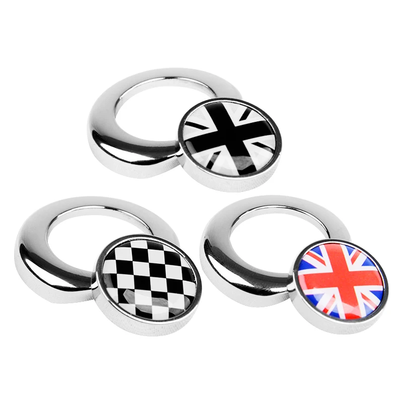 1Set UK Flag Sticker Car One Click Start Cover For Mini Cooper S Clubman Countryman R55 R56 R58 R59 R60 R61 Paceman Accessories